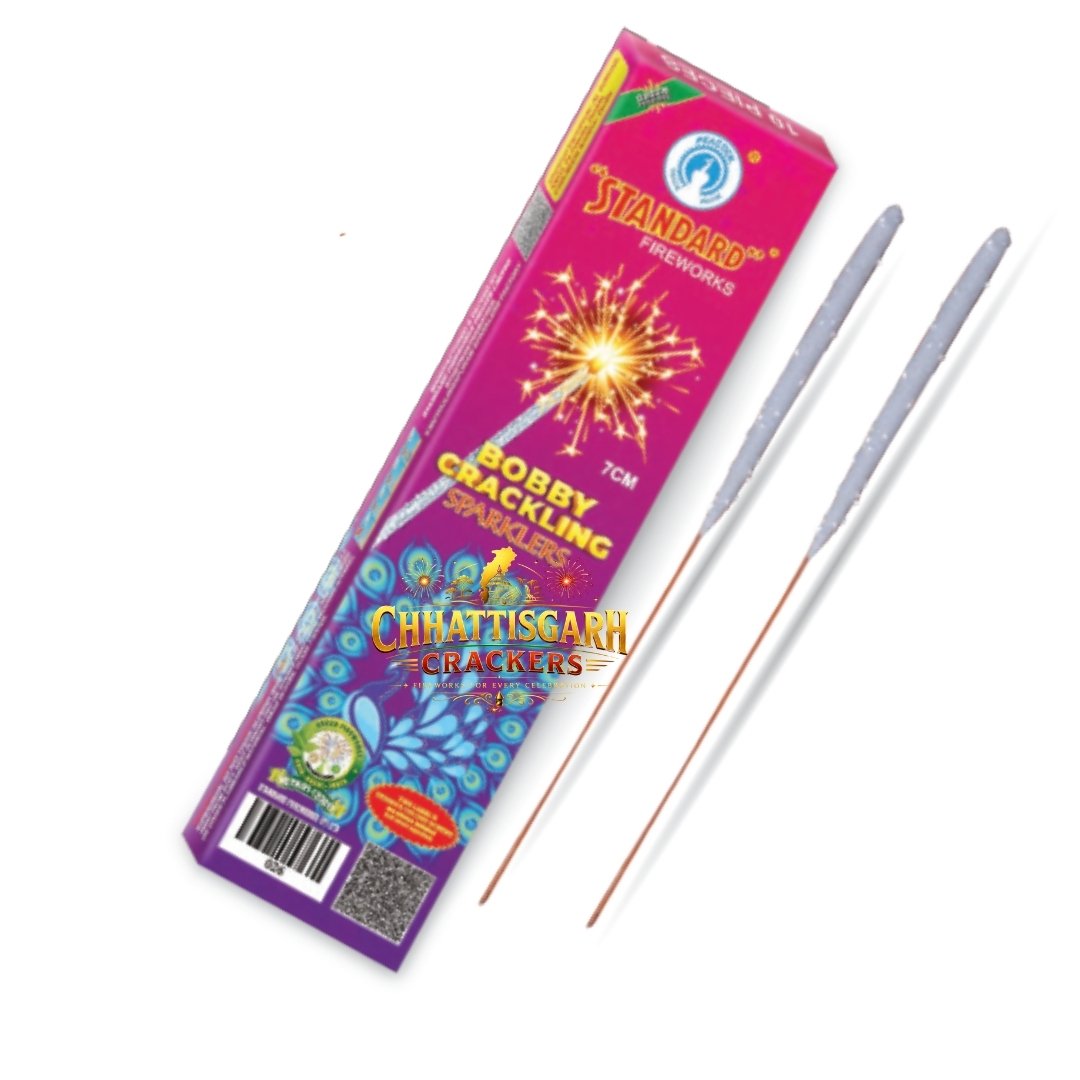 Bobby Crackling Sparklers (7 CM 10 Pcs)