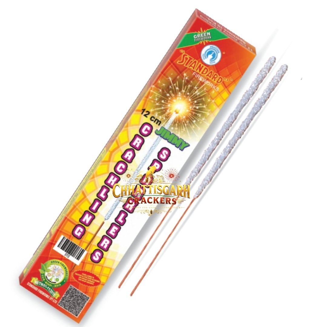 Jimmy Crackling Sparklers (12 CM 10 Pcs)