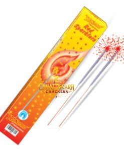 Red Colour Sparklers (15 CM 10 Pcs)